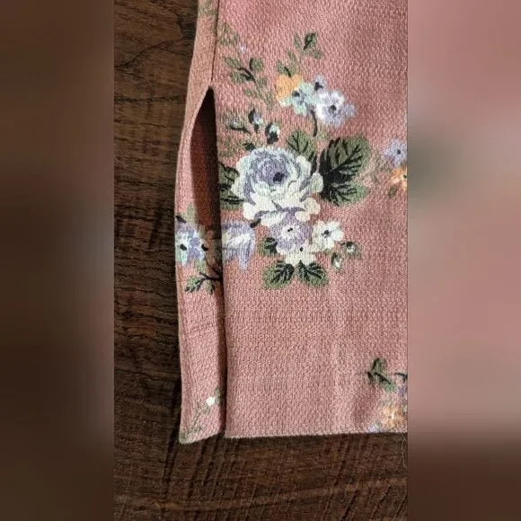 Loft Size 0 Floral Pencil Skirt - Picture 2 of 8